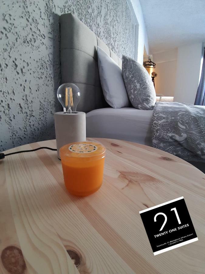 21 Suites Deluxe Stay Near The Airport Markopoulo Mesogaias Экстерьер фото
